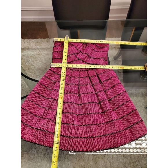 Blvd Collection Women Purple Polyester Off The Shoulder Knee Length Dress Size S - Picture 10 of 11